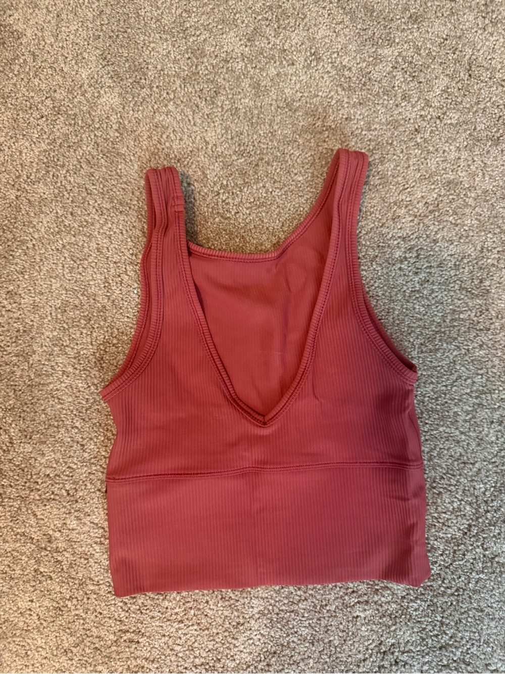 Lululemon Power Pivot Ribbed Tank Top - Picture 2 of 2